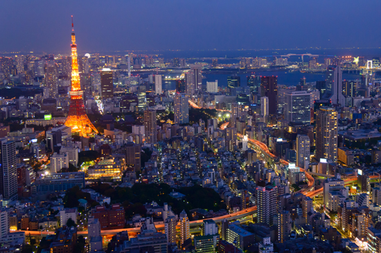 夜の港区