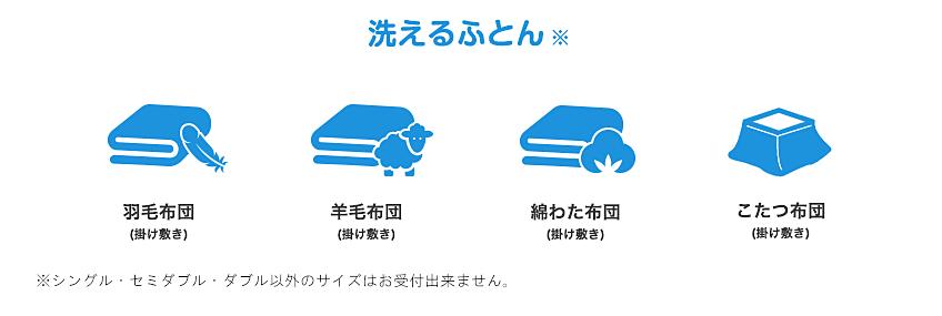 リナビス 洗える布団