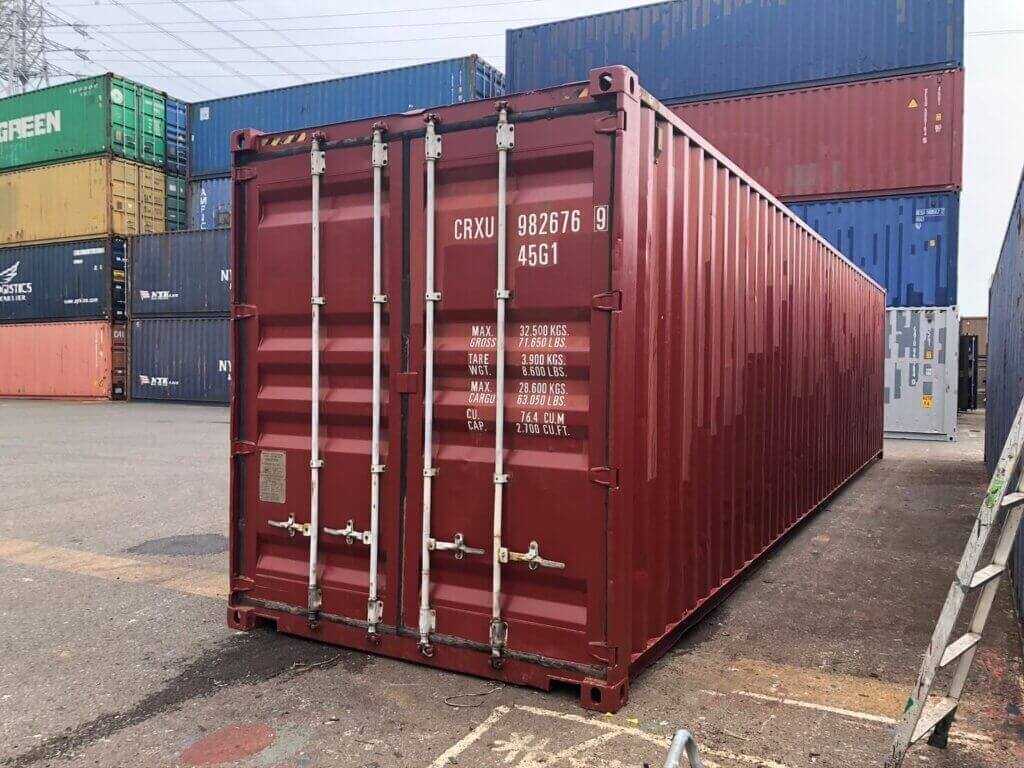 40ft中古コンテナ（ハイキューブ）