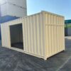 20FT2mシャッター付き中古コンテナ