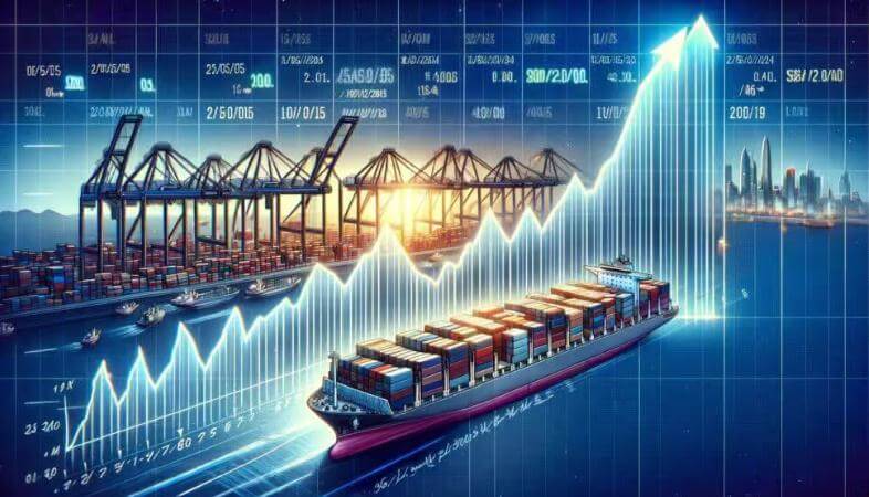 コンテナ運賃指数のWCIとSCFIが急上昇