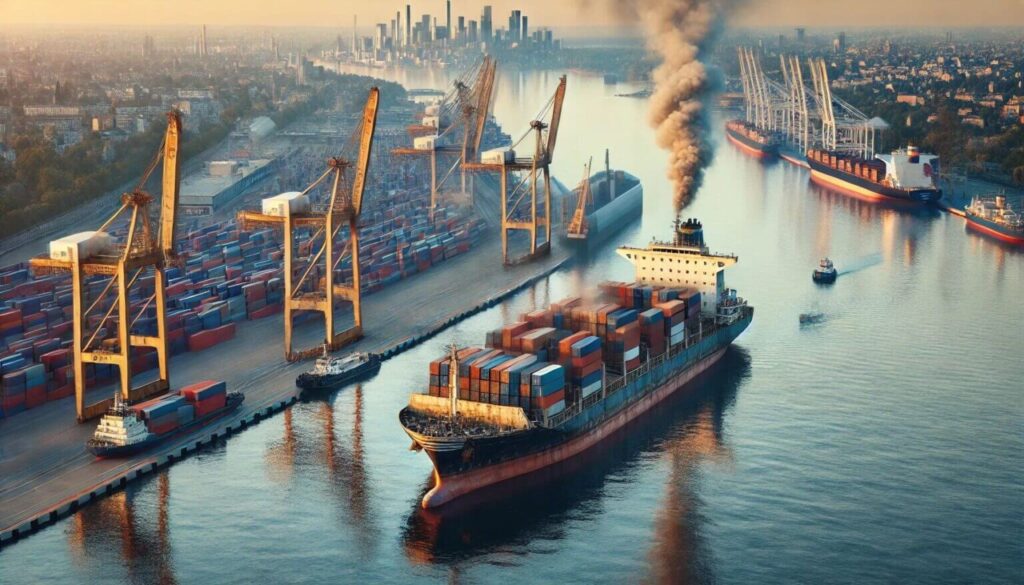 政策がコンテナ輸送を直撃