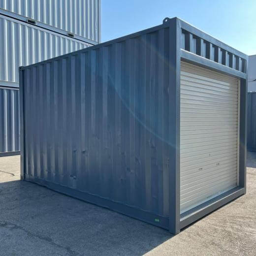 【中古】13フィートコンテナ_シャッター付き