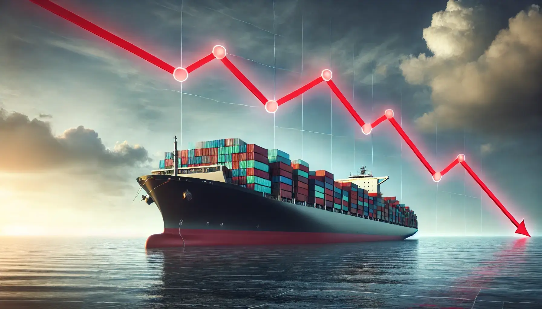 2025年コンテナ市況は急落！景気後退に注意：まとめ