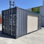 【新造】20ft 3ｍシャッター(グレー)
