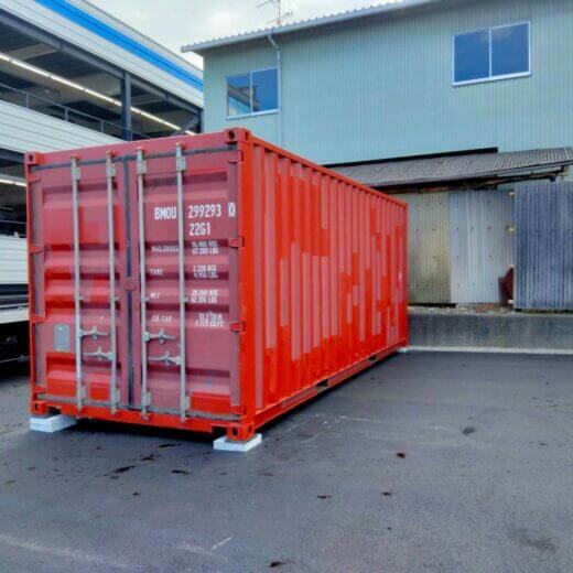 岐阜県大垣市 20フィート中古コンテナ設置